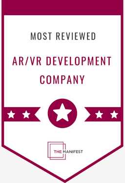 AR/VR Development company award - The Manifest