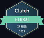Clutch Global award badge