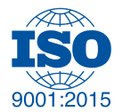 ISO 9001:2015 certified